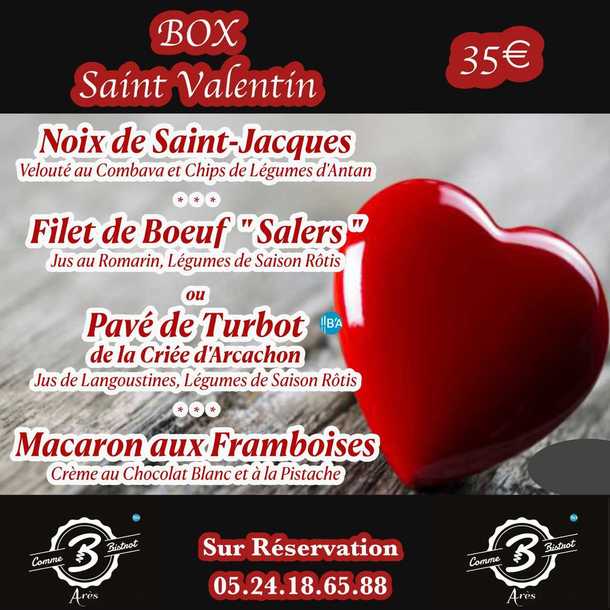 B comme Bistrot et la Saint Valentin